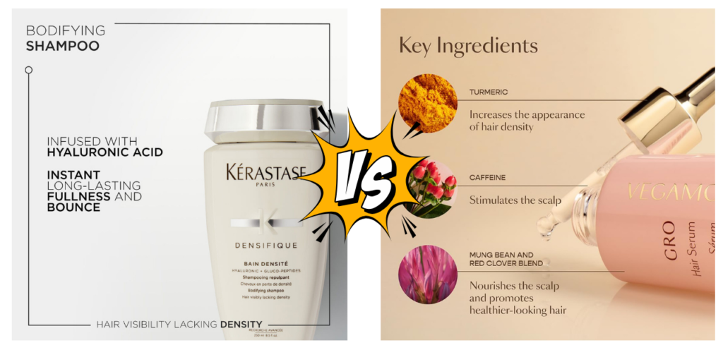 Vegamour vs Kerastase