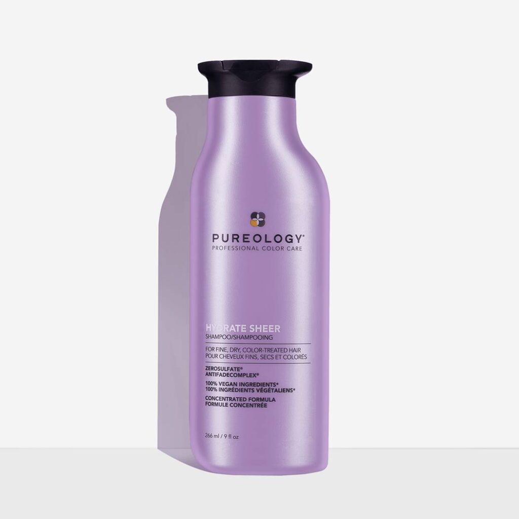 pureology hydrate sheer shampoo