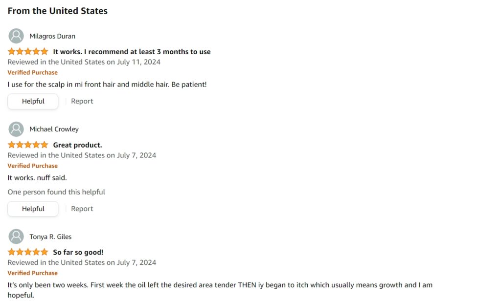 vegamour amazon reviews